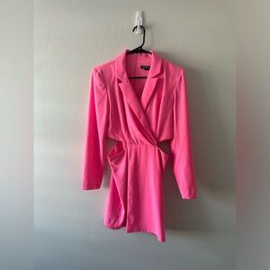 Express Cut Out Blazer Dress